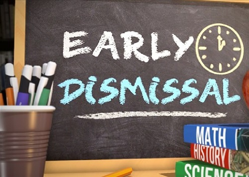 Early Dimissal for Grades 4 to 12 - Thamer International Schools
