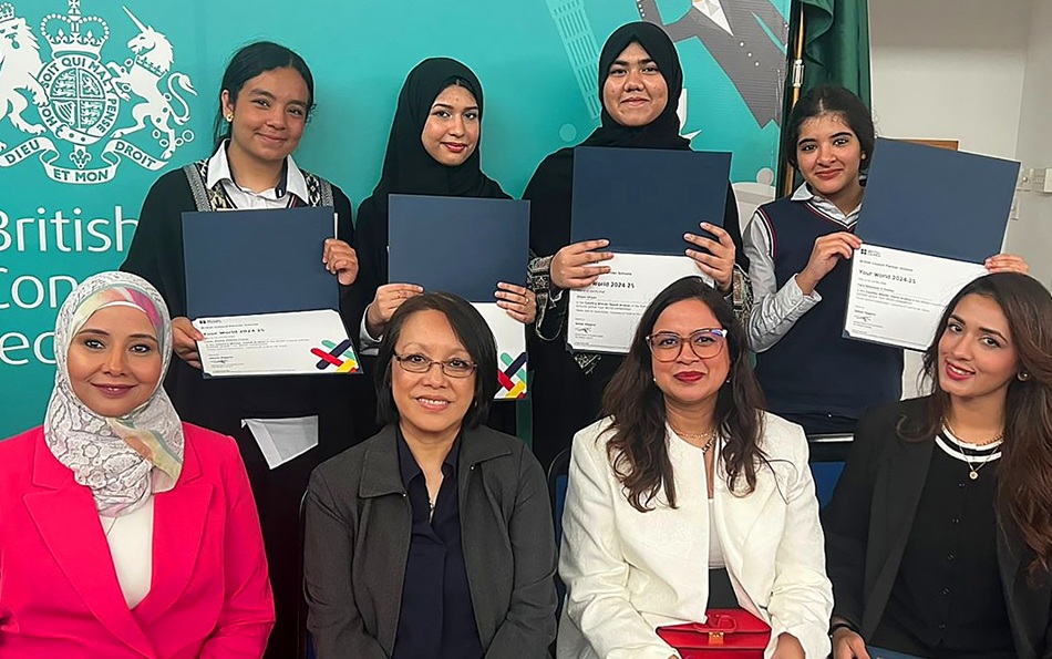 Students win Country Award in 2024–2025 ‘Your World’ Video Competition.